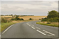 Bend in the A17 towards Sleaford in Cranwell, Leasingham & Wilsford Ward