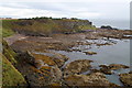 Bay beside Tantallon Castle in EH39 5PN