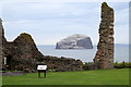 Tantallon Castle and Bass Rock in EH39 5PN