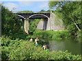 Cosgrove aqueduct over Great Ouse River in MK12 5PN