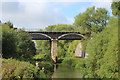 Grand Union Canal aqueduct over Great Ouse River in MK12 5PN