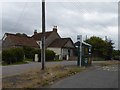 Bus shelter on A370 west of Hewish in BS24 6RT