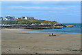 Southern end of the beach at Trearddur Bay in Trearddur