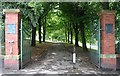 Entrance to Springhead Park - Park Lane in LS26 0EY