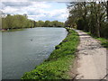 The Thames Path near New Hinksey in OX1 4SY