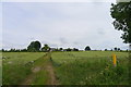 Bridleway towards The Hindles, off Melton Spinney Road in Melton District (B)