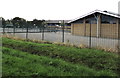 School perimeter fence, Tredegar House Drive, Newport in NP10 8WY