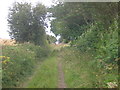 Cycle path and bridge over former railway line in KY16 8DG