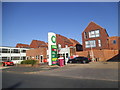 BP petrol station on Butts Road, Alton in GU34 2TZ