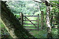 Gate, Sirhowy Valley Walk in NP12 0QP