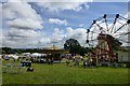 The vintage fair area at the Balloon Fiesta in BS41 9LX