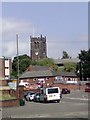 Looking Down At Heanor Church On Ilkeston Road in DE75 7GT