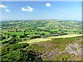 View over a disused quarry in ST13 8UB
