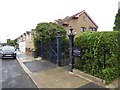 Gate of Valentines Park, Quebec Road, Ilford in IG2 7AD