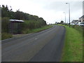Bus stop and shelter on the A836, Thurso East in KW14 8DG