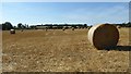 Straw bales near Pirton Court in WR8 9EE