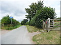 The entrance to Old Oswestry hillfort in SY11 1UA
