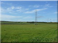 Grassland and pylons, Geise in KW14 7XJ