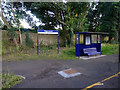 Waiting shelter at Pegswood Station in NE61 6FU