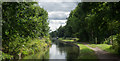 Southwards along Bridgewater Canal in WA14 4TJ