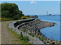Shoreline at Bridgeness in EH51 9JU