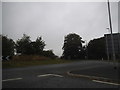Roundabout on Hilperton Drive, Hilperton in BA14 7TE
