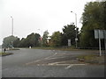 Roundabout on County Way, Trowbridge in BA14 7DH