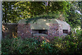 North Wales WWII defences: RAF Sealand, Old Marsh Farm (II) - pillbox (1) in CH5 2FZ