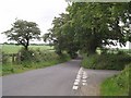 Lane junction above Purtington in TA20 4DJ