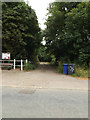 Wood Lane Byway to Dunhill Lane in Hepworth