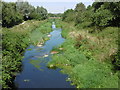 River Roding near Redbridge Underground station in IG4 5BD