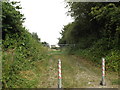 Field entrance off The Street in Hepworth