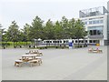 Square and main buildings, Queen Margaret University in EH21 6RZ