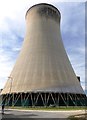 Cooling tower at West Burton Power Station in West Burton