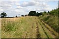 Footpath to High Noon Farm in CB9 7SF