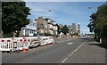 Roadworks, Hamilton Road in ML1 3AZ