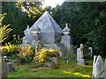 The Barker Webb mausoleum, Milford churchyard in GU8 5EJ
