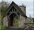Lych gate at St Mary's church, Broughton in DN20 0JW