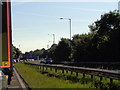Traffic jam at Lydyate Ash roundabout in B60 1NZ