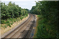 Railway near Bagshot in GU19 5BZ
