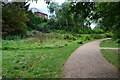 Riverside path in Sconce and Devon Park in NG24 1DA