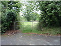 Field entrance off Highwood Road, Uttoxeter in ST14 8BH