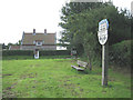 Felbrigg village green and sign in NR11 8PL