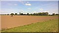 Newly ploughed and prepared field beside Angram Lane in YO8 5JZ