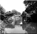 Trowers Footbridge, River Wey, Surrey in GU7 1XT