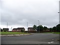 Robroyston Road and Standburn Road roundabout in G33 1LZ