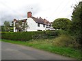 Houses on Clattercut Lane, Cutnall Green, Worcestershire in WR9 0NF
