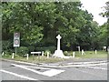War memorial on Hunts Hill Road, Normandy in GU3 2DG