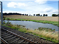 Railwayside pond in G68 9LH