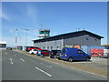 Terminal and control tower at Wick/John O'Groats Airport in KW1 4QS